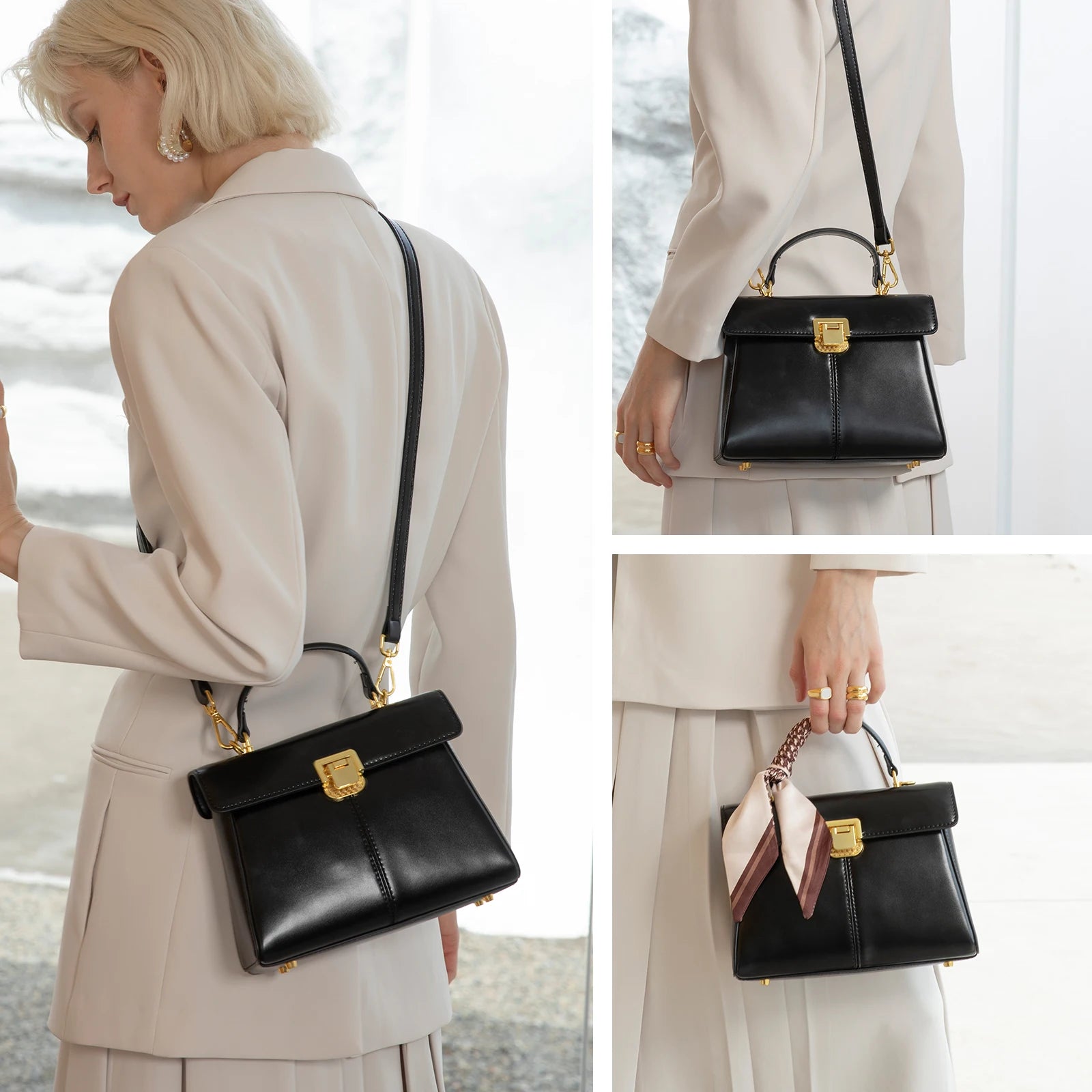 Sac à main Cuir fendu