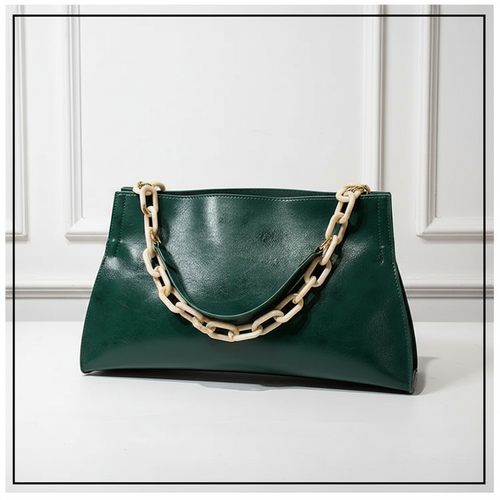 Sac Structuré Vert KK Prestige